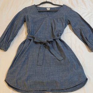 J. Crew Denim Blue Dress
